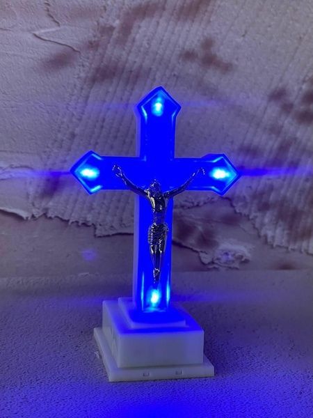 Led Хрест Синій CeremonyCblue фото