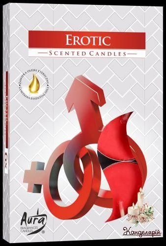 Свечи чайные ароматические (таблетки) Erotic P15 -39 фото