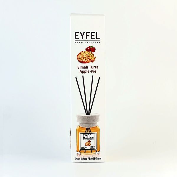 Аромадифузор Eyfel Perfume Reed Diffuser "Яблучний пиріг", 120 мл Eyfel-apple pie фото