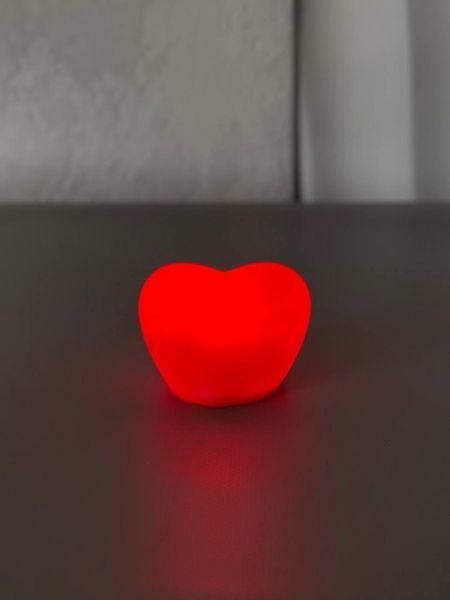 Led Фигурное Сердце Led серце 4,5 фото