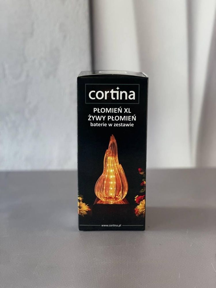 Светодиодная свеча (огник) Cortina с имитацией пламени 15.5 см. 30208 фото