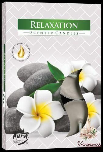 Свічка чайна ароматична (таблетка) Relaxation P15 -333 фото