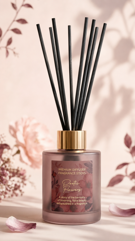 Ароматичний дифузор Bartek "Poetic flowers" 100 ml. 407014 фото