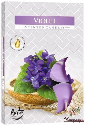 Свічка чайна ароматична (таблетка) Violet P15 -131 фото