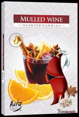 Свічка чайна ароматична (таблетка) Mulled wine P15 -195 фото