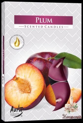 Свічка чайна ароматична (таблетка) Plum P15 -123 фото
