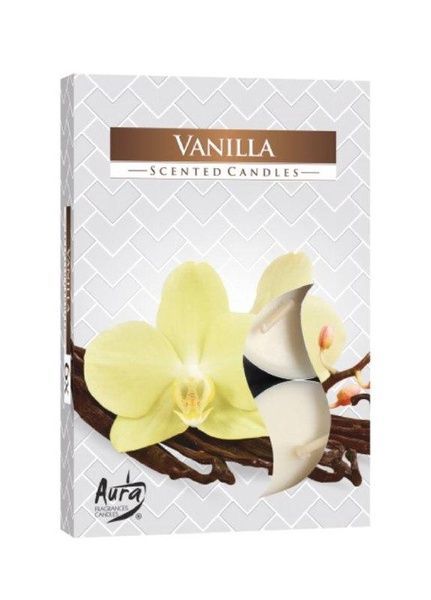 Свечи чайные ароматические (таблетки) Vanilla P15 -67 фото